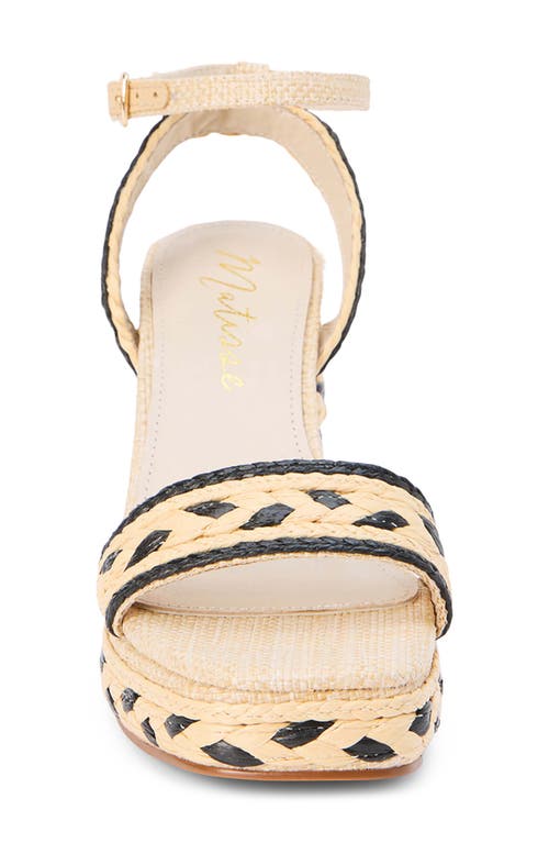Matisse Lyla Ankle Strap Sandal In Natural