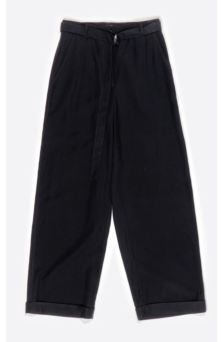 Bimba y Lola Flared Trousers, Alternate, color, Black