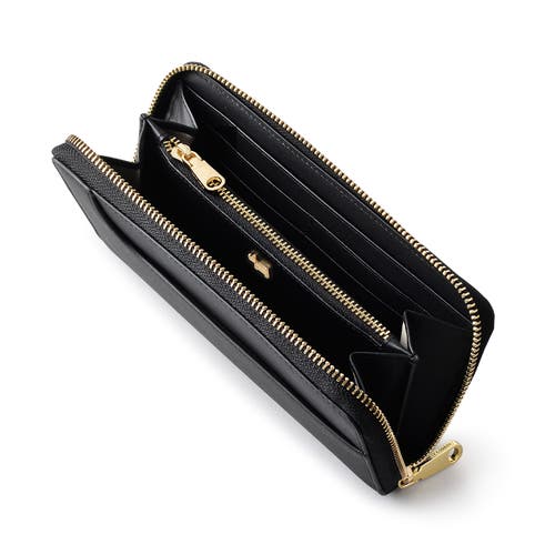 Radley London Mount Row Large Zip Around Wallet In Black