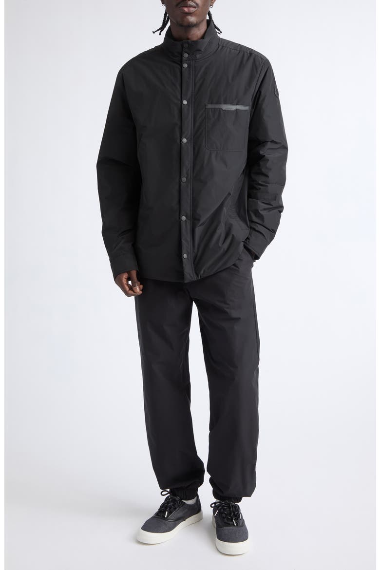 Yndale Water Repellent Down Jacket, Alternate, color, BLACK