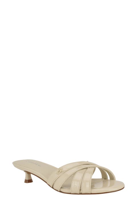 Gabbie Kitten Heel Slide Sandal (Women)