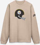 Nike Men's Nike Sand Pittsburgh Steelers I-Formation Rewind Club Crew Sweatshirt