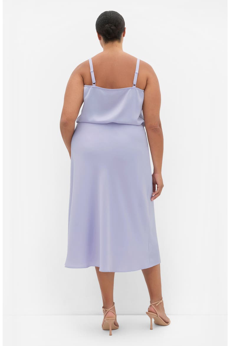 Miranda A-Line Midi Skirt, Alternate, color, LILAC