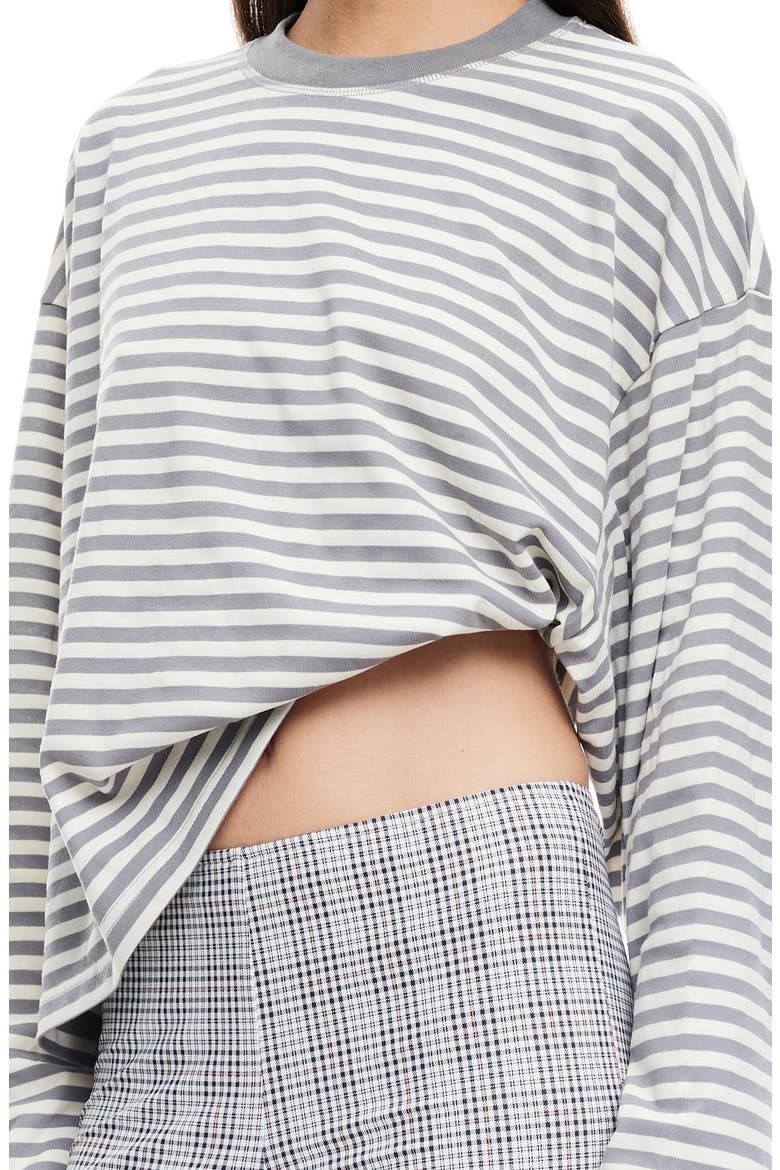Bloom Stripe Top, Alternate, color, ASH STRIPE