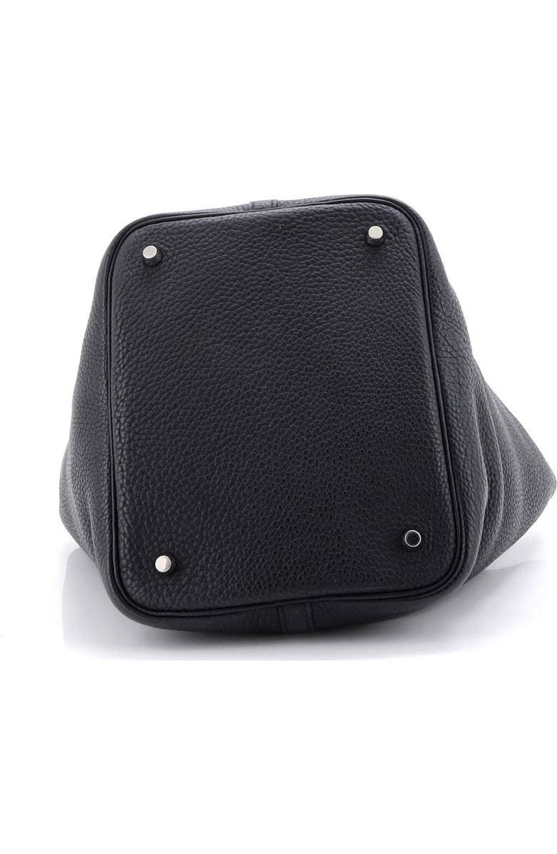 Pre-Owned Hermes Picotin Lock Bag Clemence MM, Alternate, color, Noir