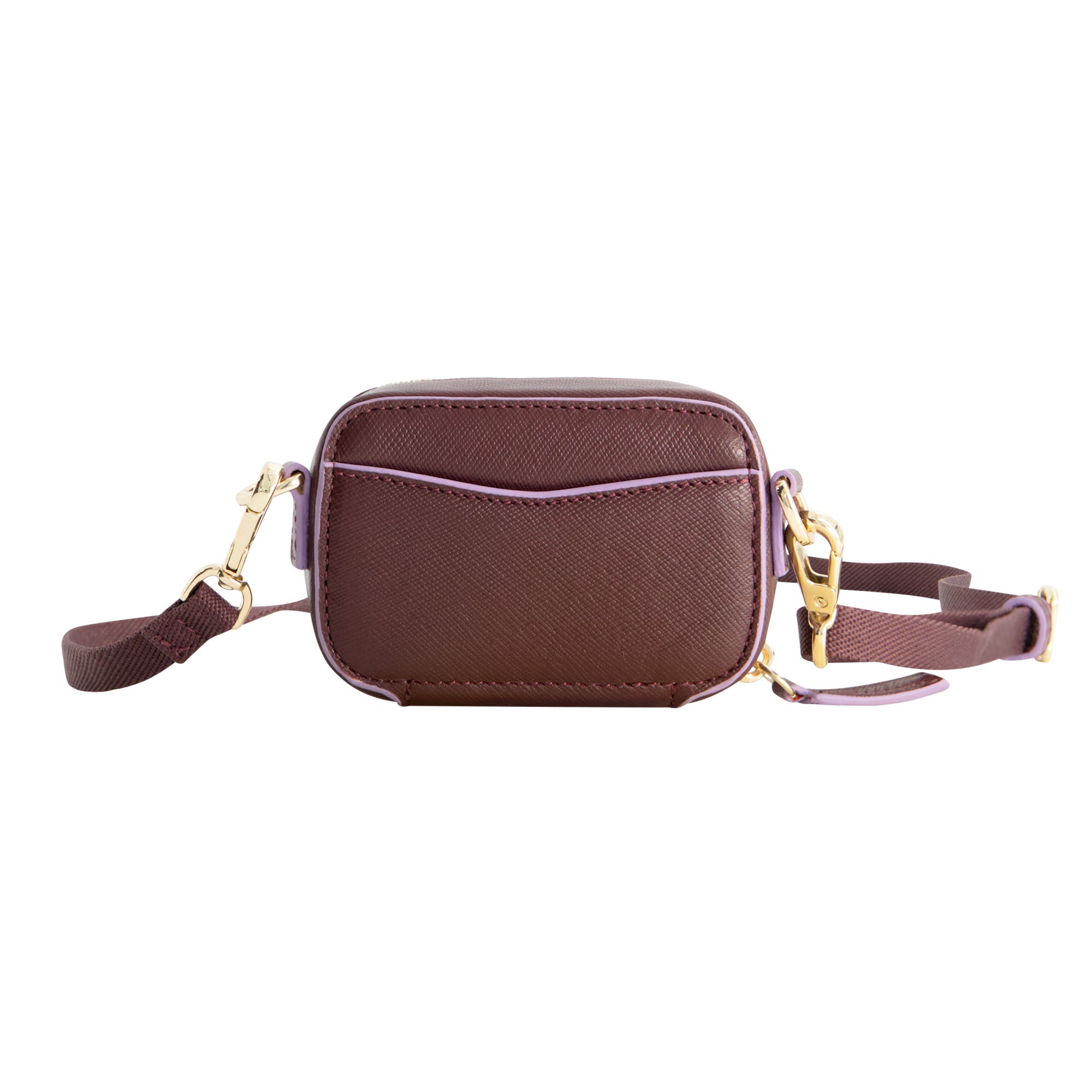 Micro Crossbody Bag, Alternate, color, CABERNET