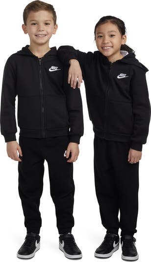 Kids' Logo Tape Dri-FIT Track Jacket & Joggers Set