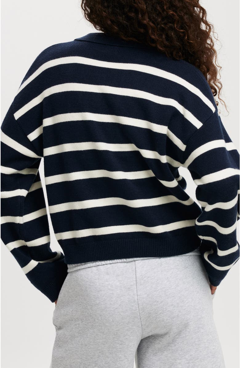 Cotton On Luxe Collar Sweater, Alternate, color,
