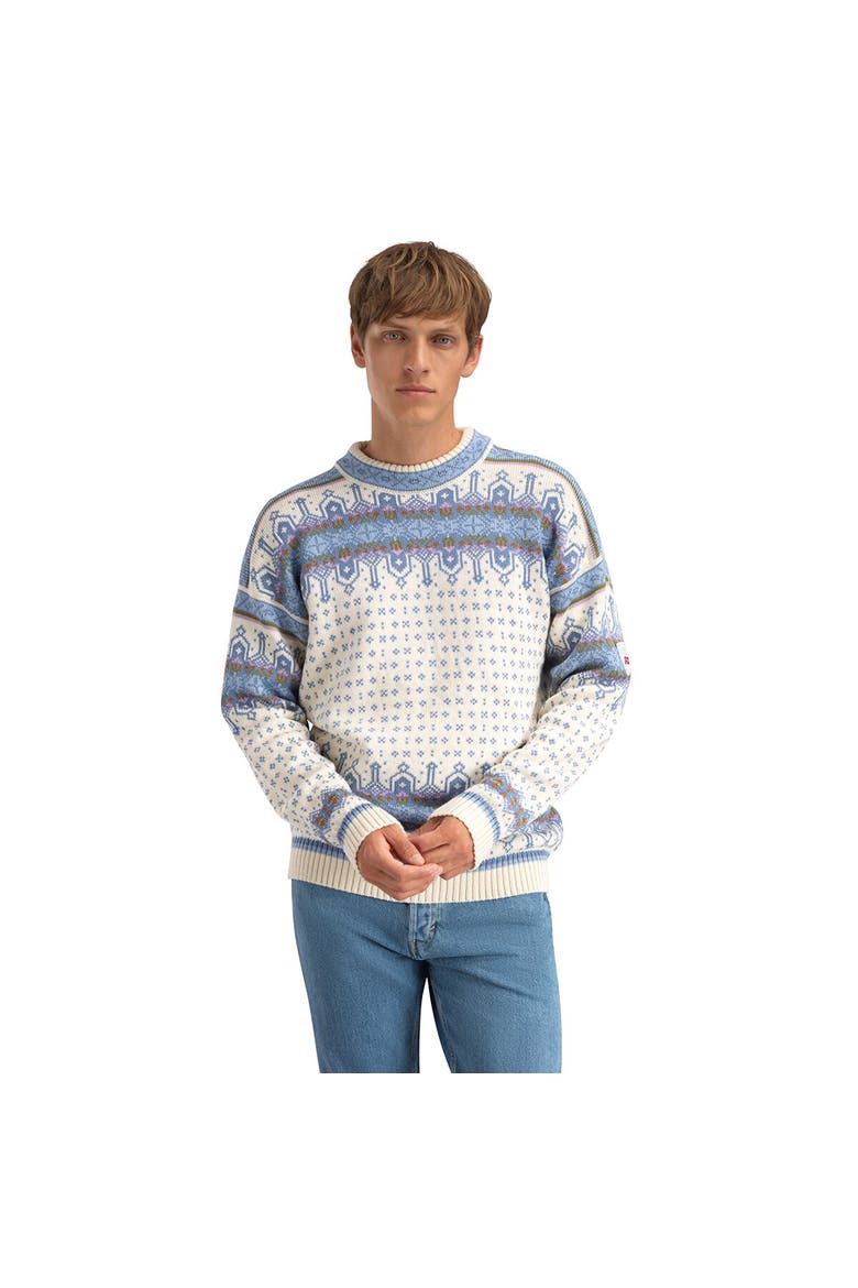 Albertville Sweater - Men's, Alternate, color, Offwhite Blue Shadow