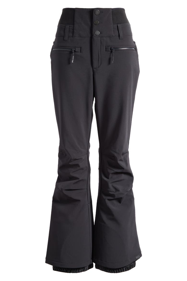 Rising High Waterproof Shell Snow Pants, Alternate, color, ANTHRACITE