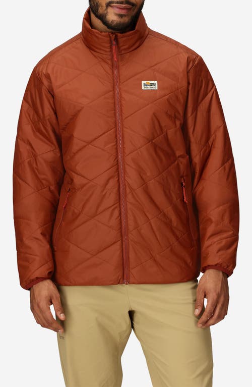 Marmot Onward Water Repellent Insulated Jacket In Brown
