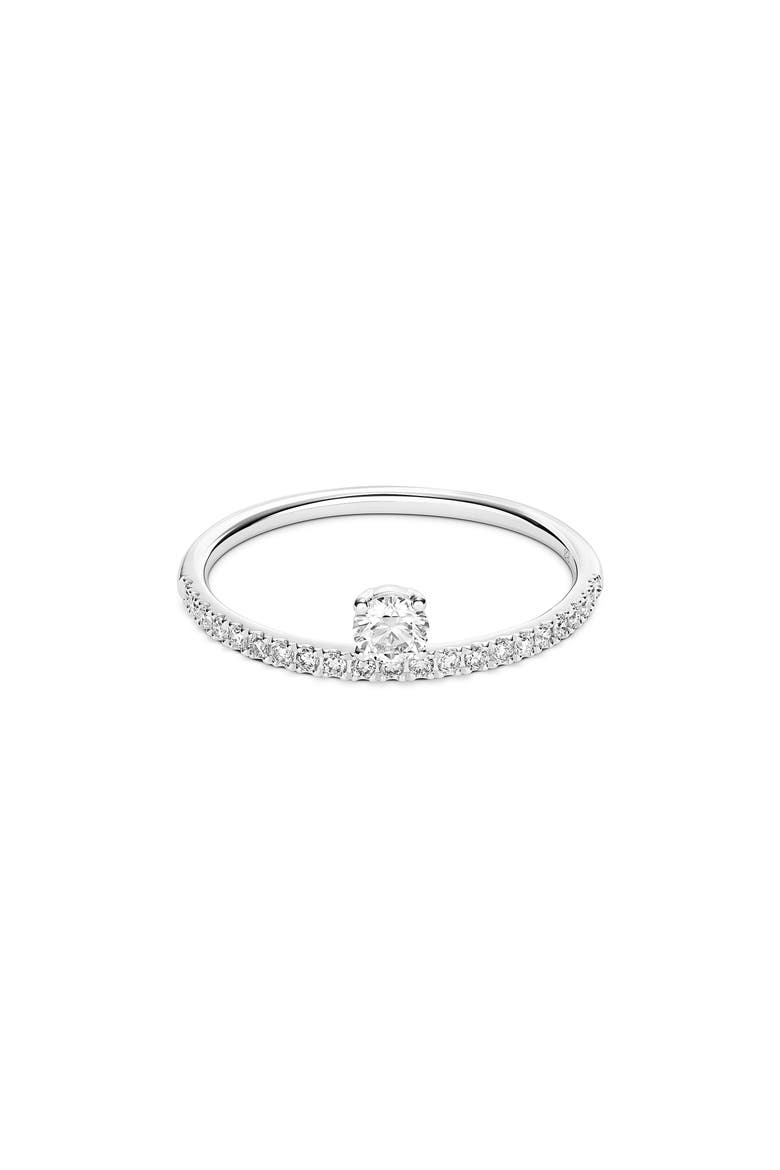 0.25-Carat Floating Stone Lab Grown Diamond Ring, Alternate, color, 14K WHITE GOLD