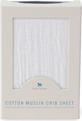 little unicorn Cotton Muslin Crib Sheet Nordstrom