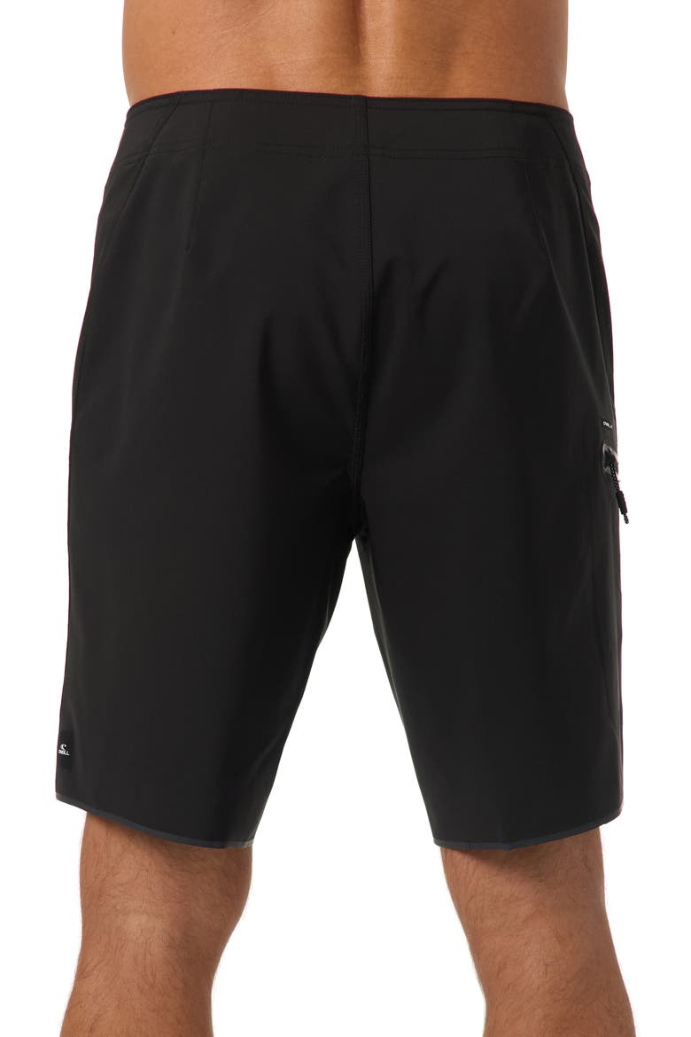 Hyperfreak Tech Solid Board Shorts, Alternate, color, BLACK