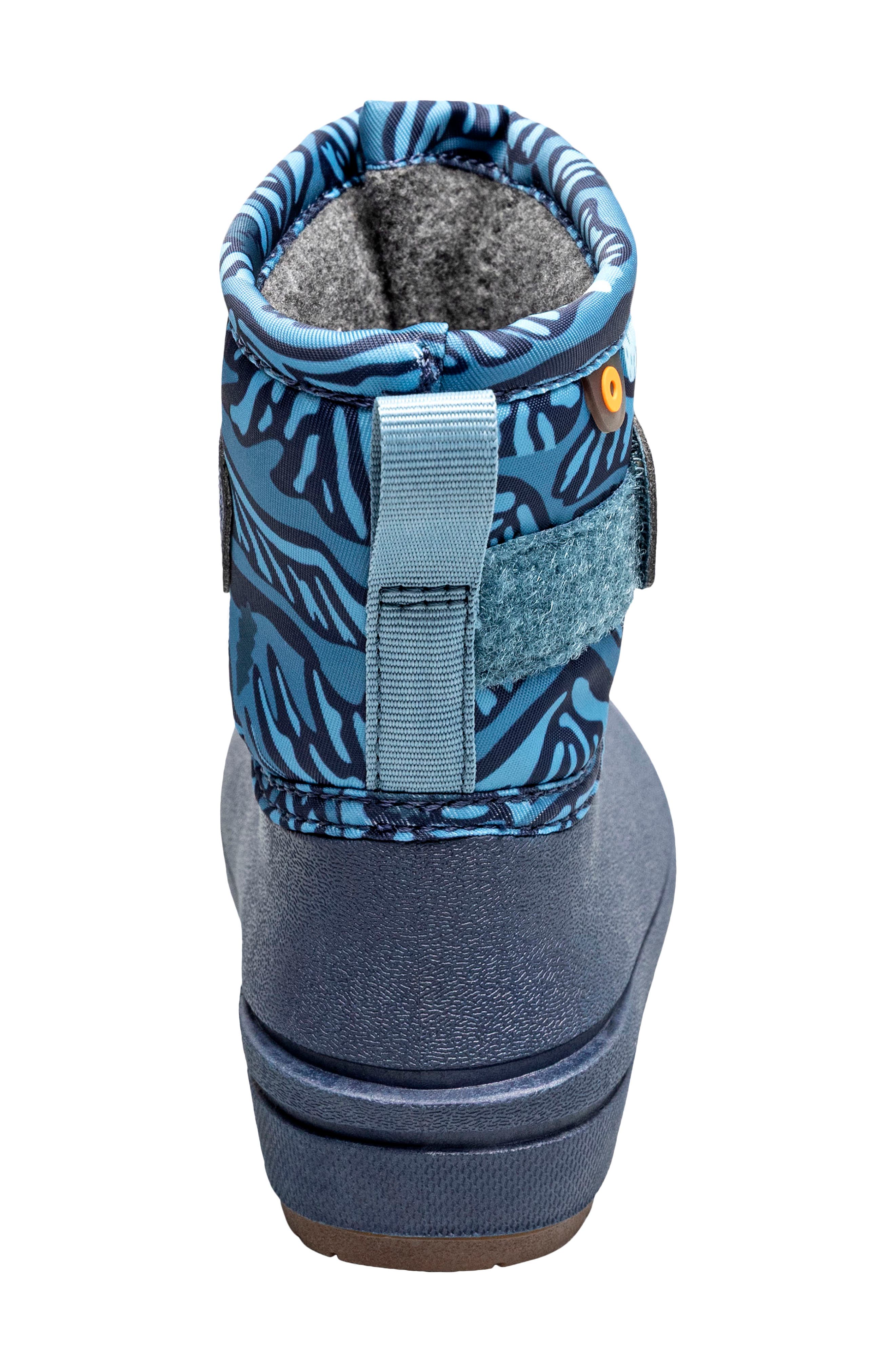 Kids' Baby Snow Shell Waterproof Boot, Alternate, color, NAVY MULTI