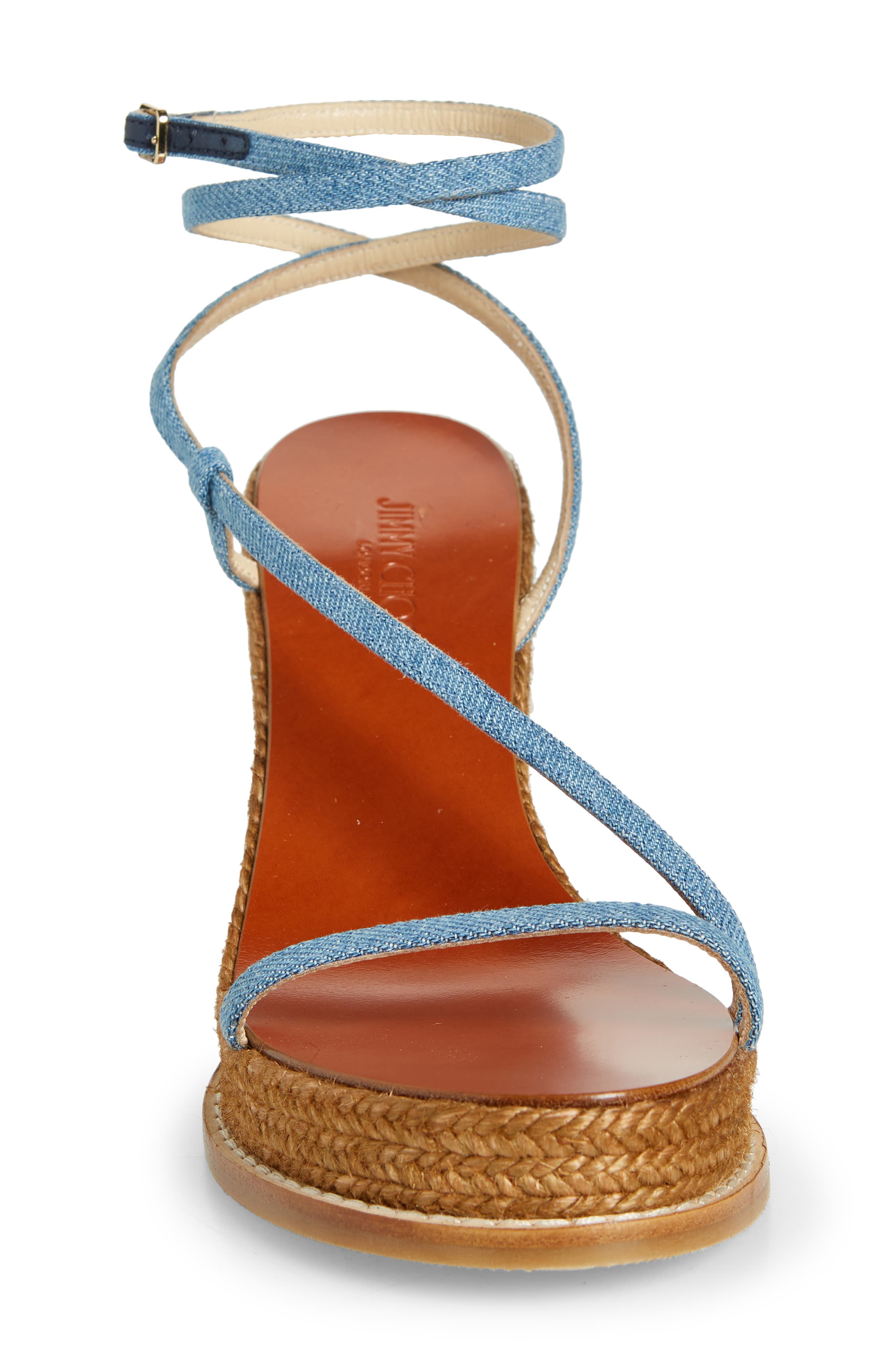 Jimmy Choo Danai Platform Wedge Sandal, Alternate, color, 