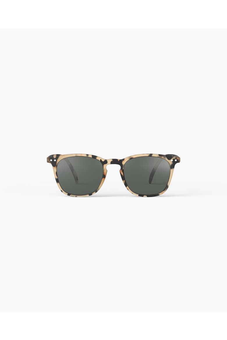 #E 49mm Trapeze Reading Sunglasses, Main, color, Light Tortoise