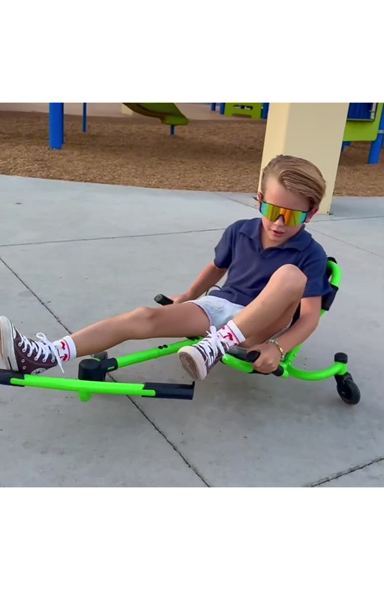 EzyRoller Spinner Ride on Scooter, Lime Green, Alternate, color,