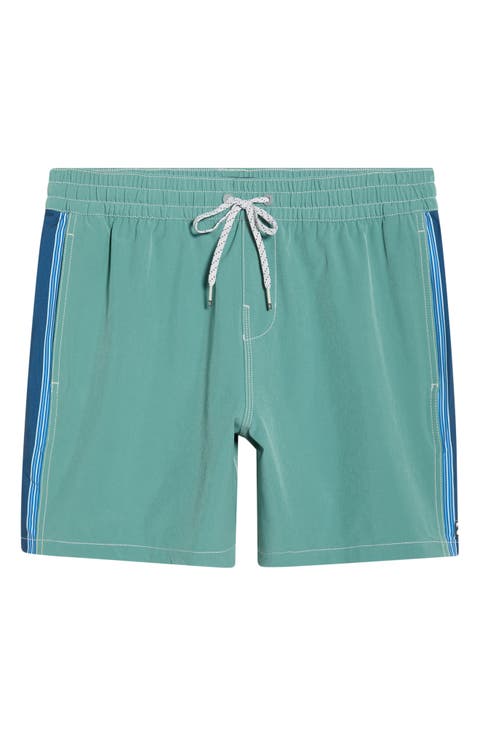 Dbah Panel Loopback Swim Trunks