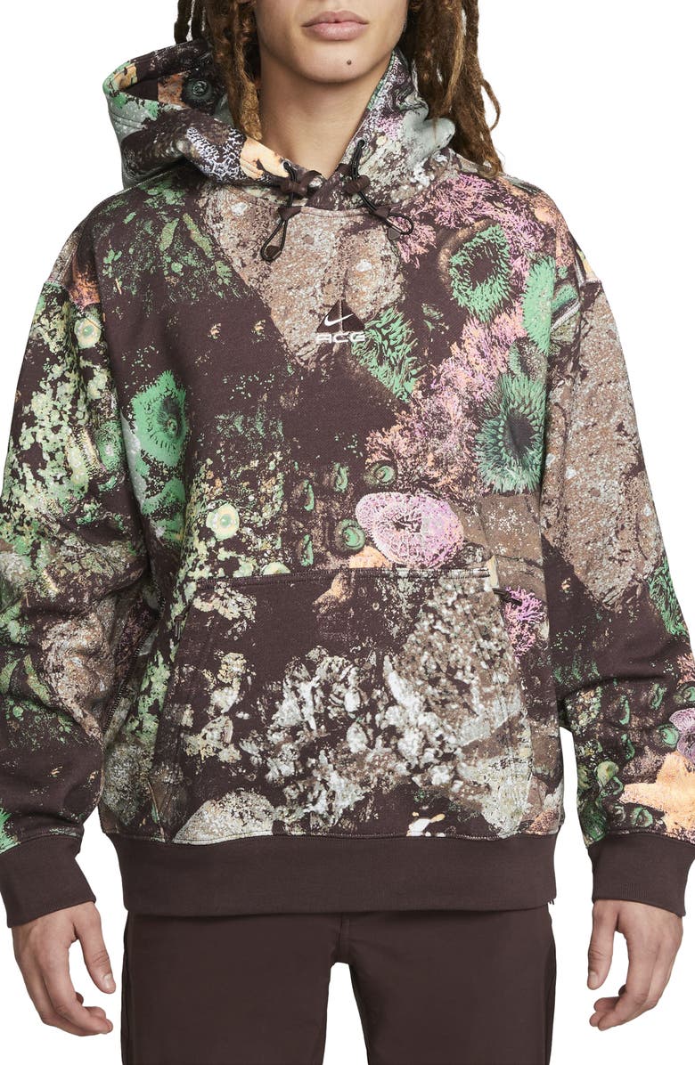 Nike ACG Therma-FIT Tuff Fleece Pullover Hoodie, Main, color, 