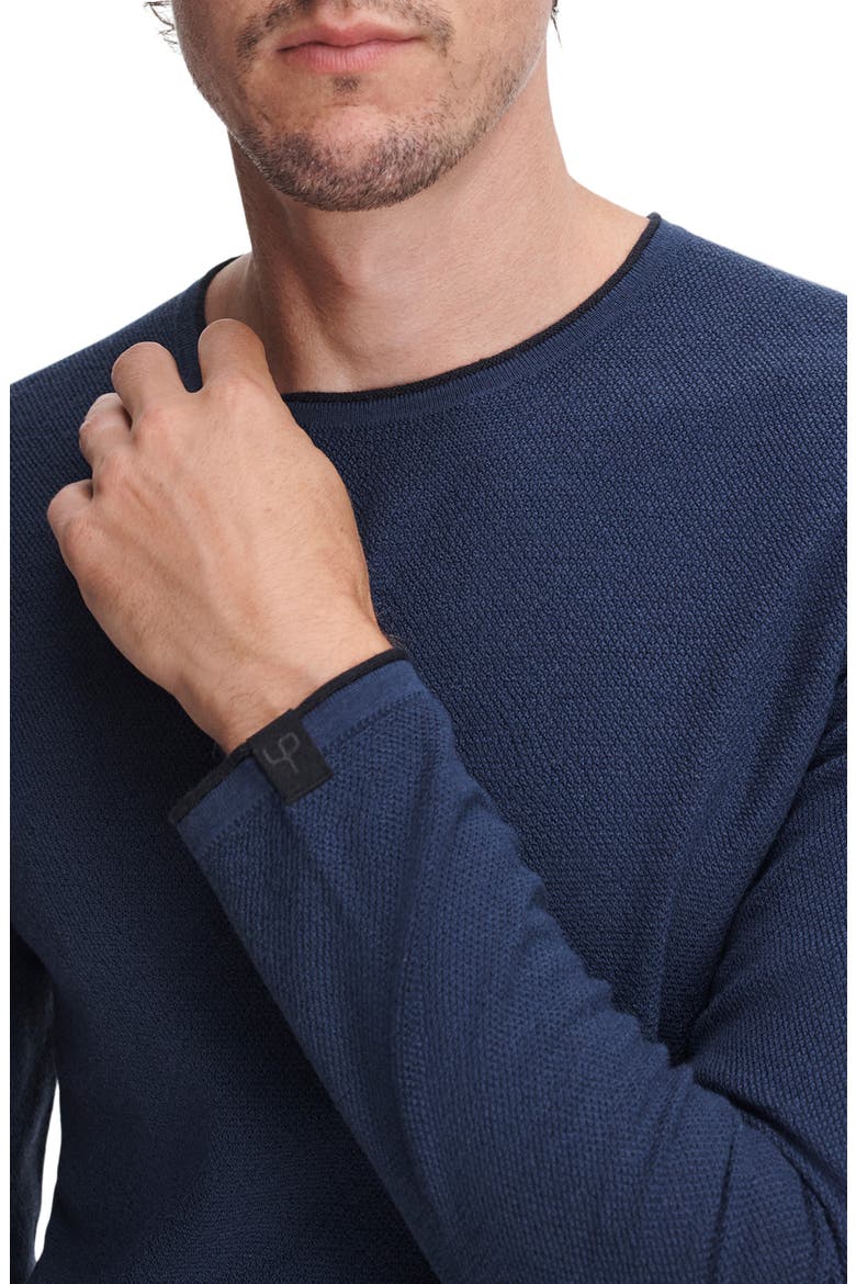 Brooks Wool Crewneck Sweater, Alternate, color, NAVY