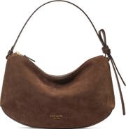 Kate Spade New York loop suede shoulder bag
