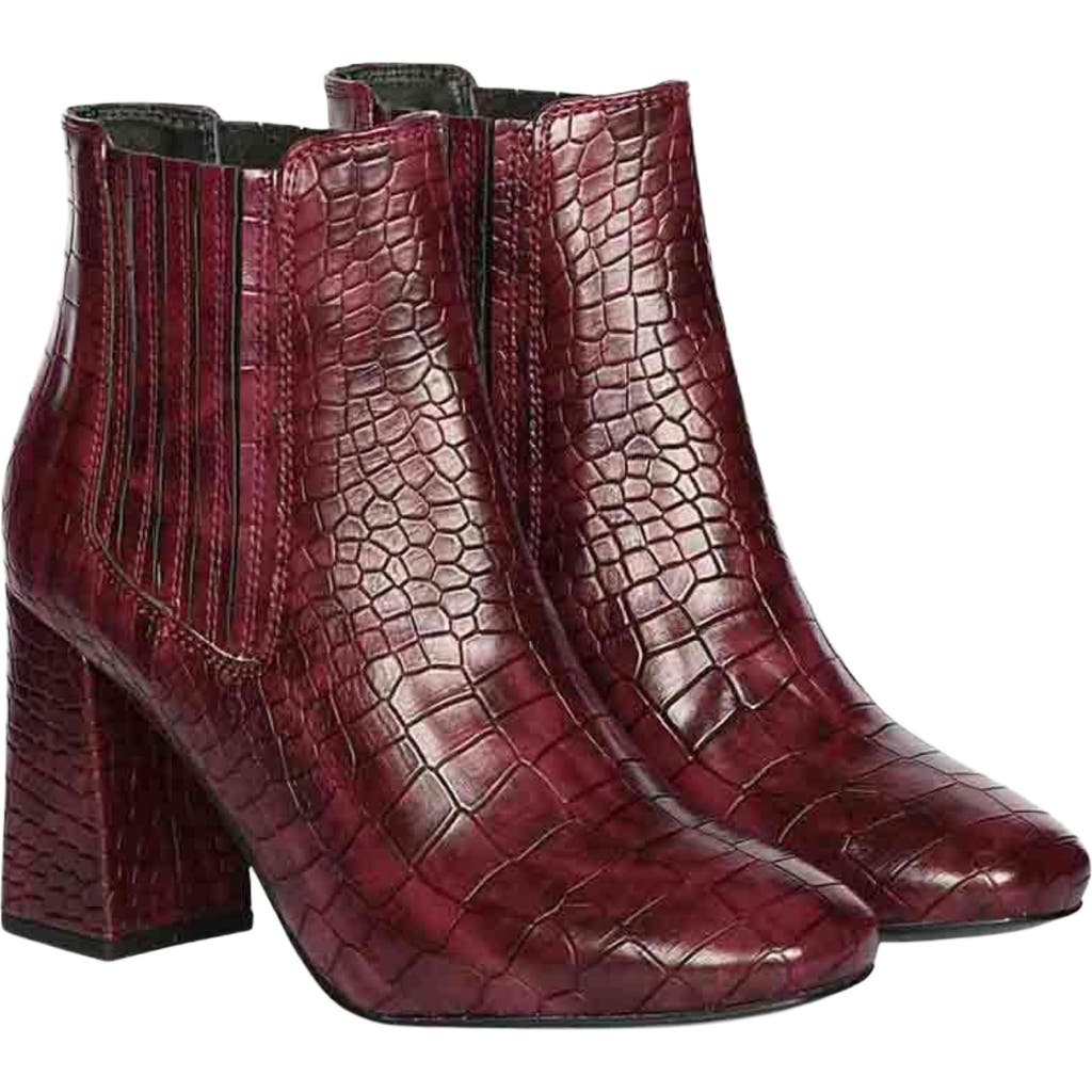 Saint G Edwina Chelsea Boot In Burgundy