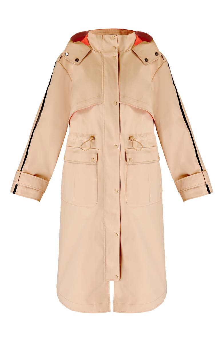 Sweaty Betty Water-Resistant Technical Trench Coat, Alternate, color,