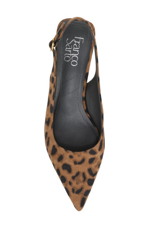 Franco Sarto Jaden Pointed Toe Slingback Pump In Multi