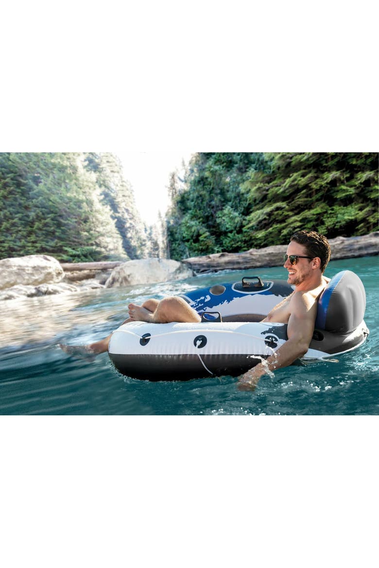 River Run 1 Inflatable Float For Water Use, Alternate, color, Blue