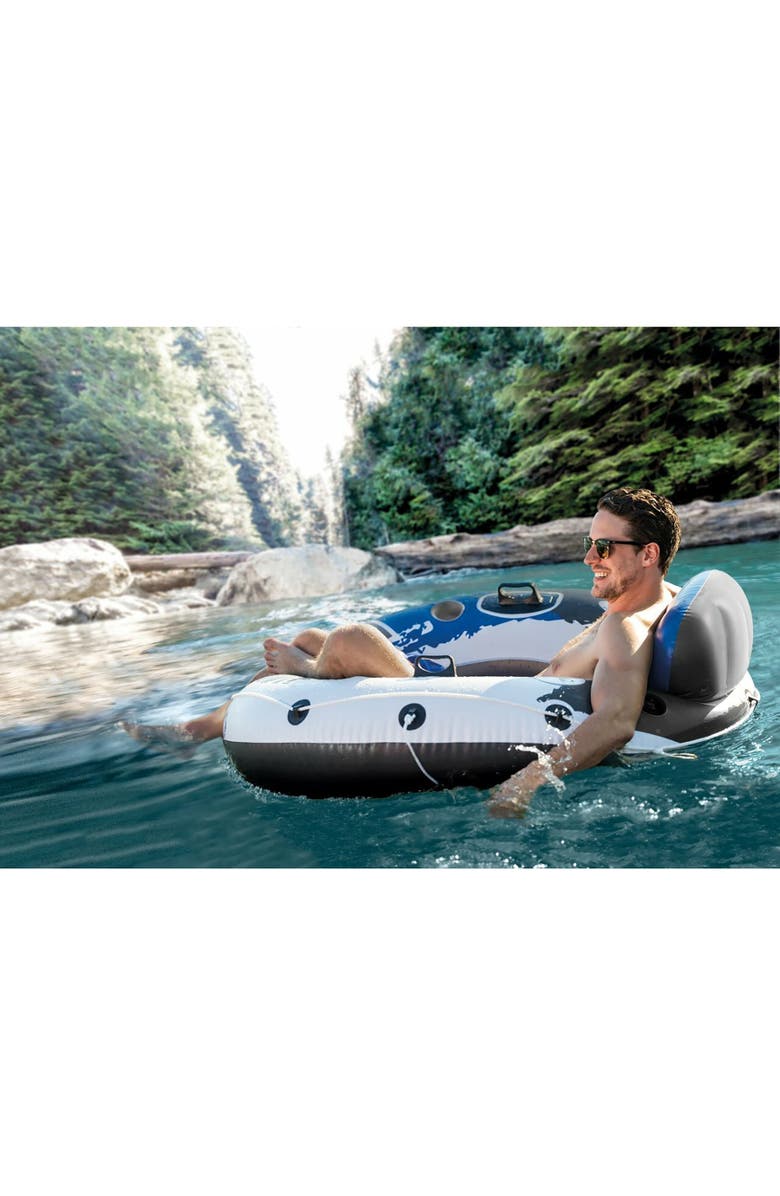 Intex River Run 1 Inflatable Float For Water Use, Alternate, color, Blue