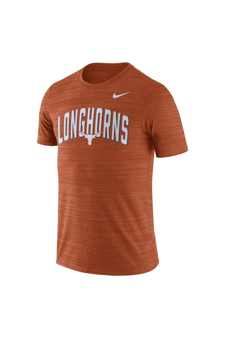 Men's Nike Texas Orange Texas Longhorns 2022 Game Day Sideline Velocity Performance T-Shirt, Alternate, color, Burnt Orange