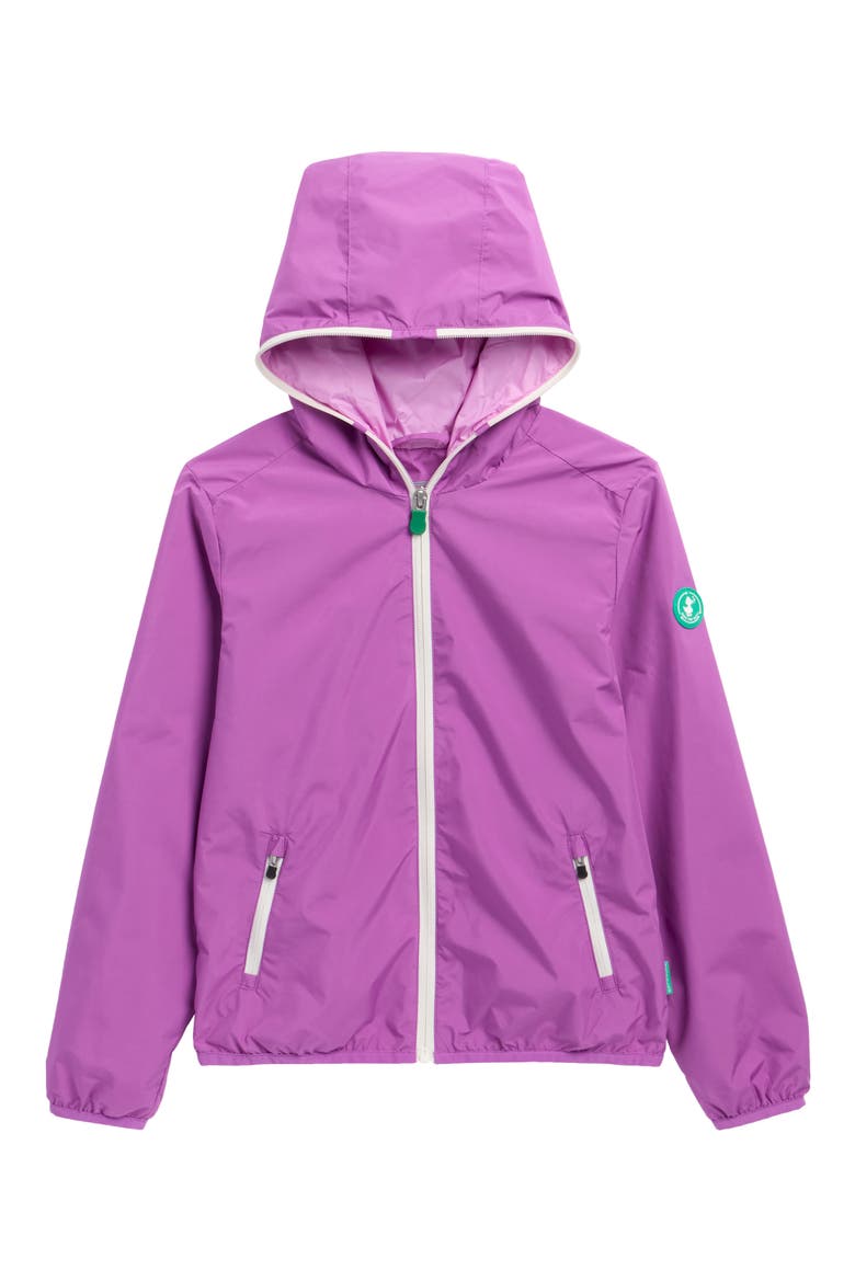 Kids' Noel Hooded Jacket, Main, color, ORCHID VIOLET