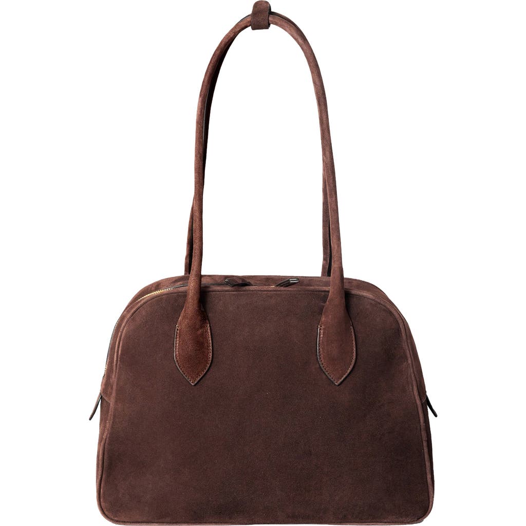 Hyer Goods Leather Autostrada Tote Bag In Brown