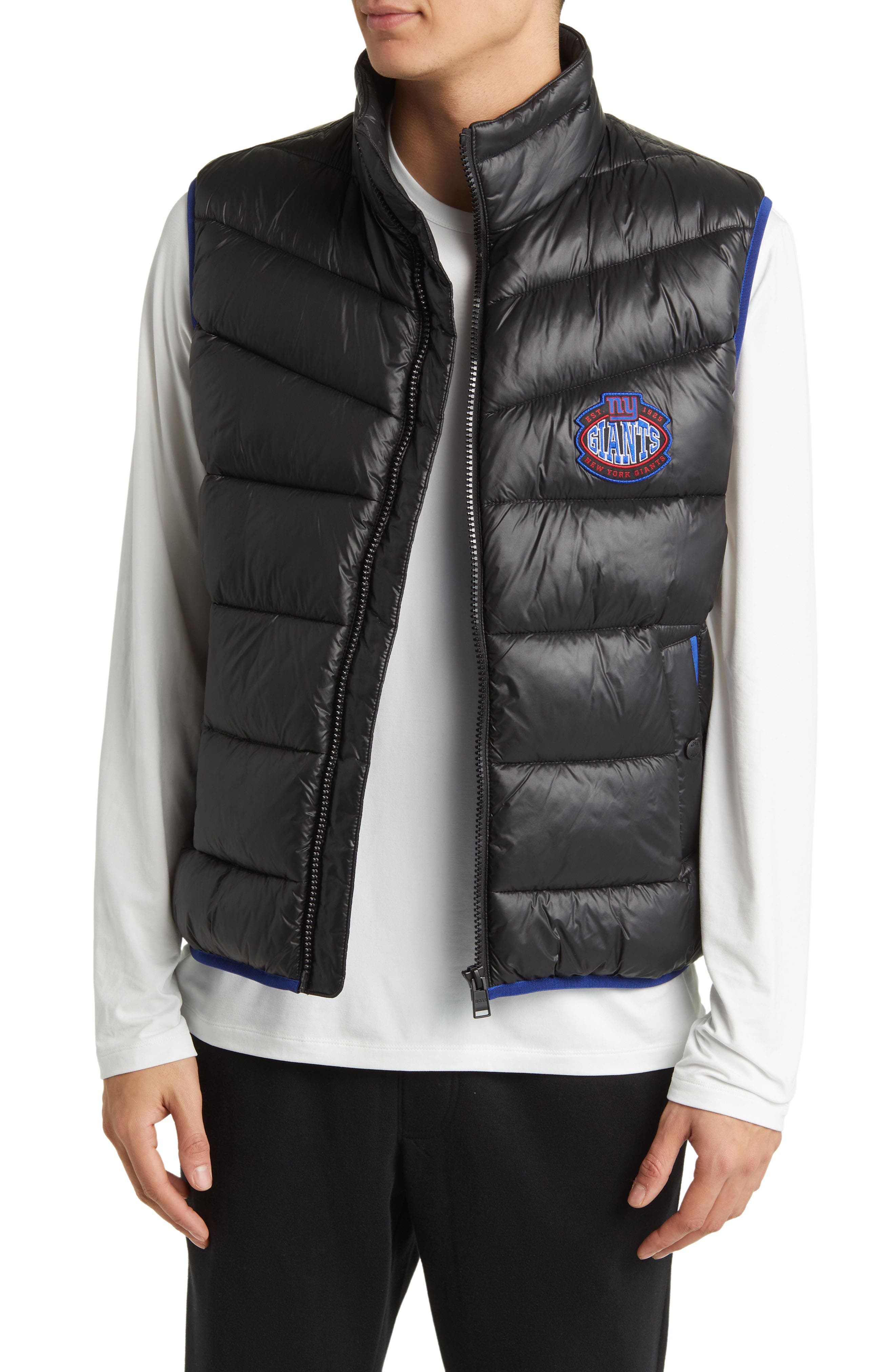 BOSS x NFL Corner Recycled Polyamide Puffer Vest