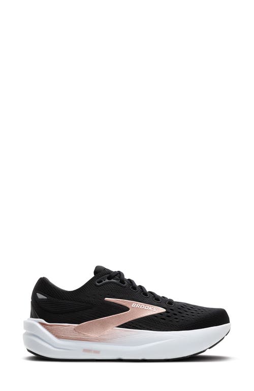 Brooks Ghost Max 3 Running Shoe In Black