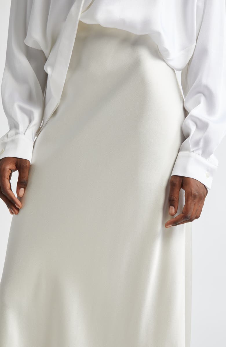 Michael Kors Collection Bias Cut Crepe Skirt, Alternate, color, 