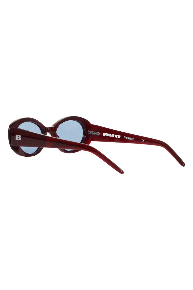 Bembridge Sunglasses 51mm, Alternate, color, Merlot