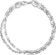 EFFY Sterling Silver Double Chain Bracelet
