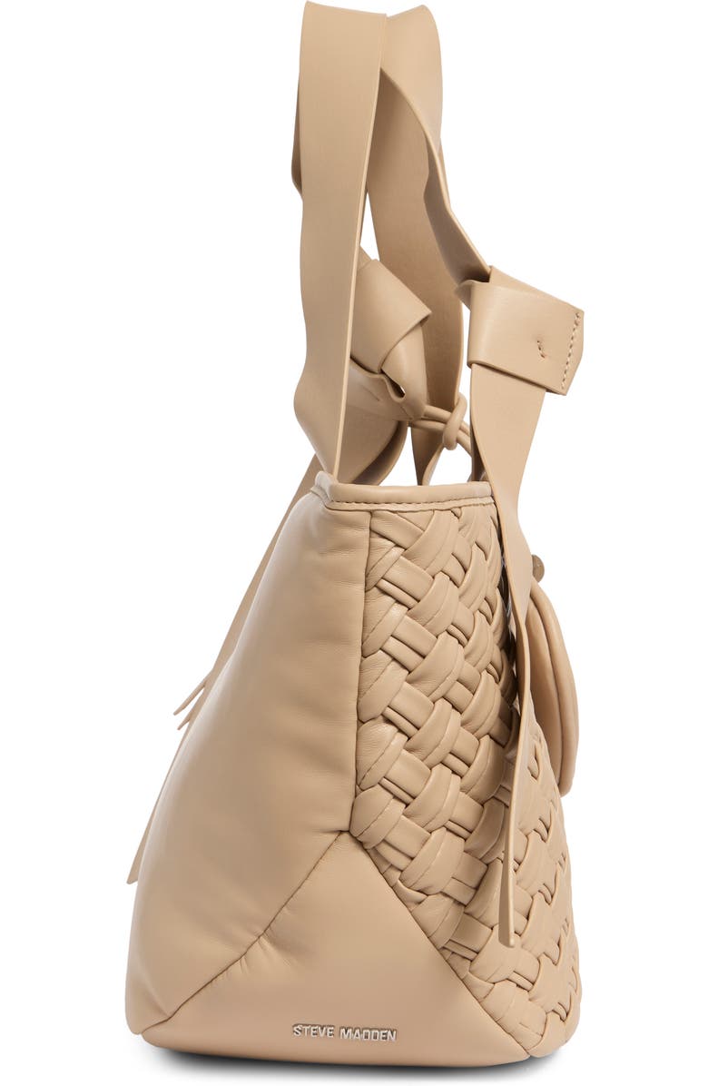 Steve Madden Bmiro Woven Tote Bag, Alternate, color, Stone