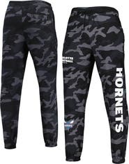 New Era Men's New Era Black/Camo Charlotte Hornets Tonal Joggers