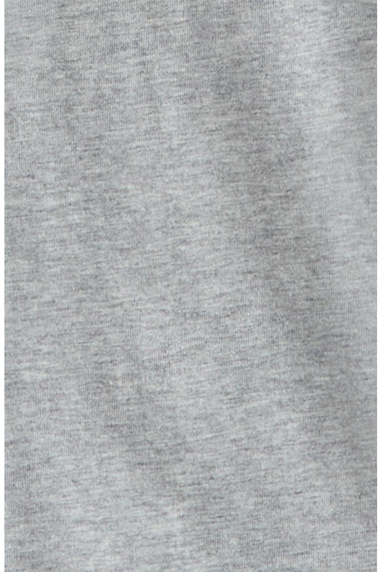 Kids' Crop Cotton Graphic T-Shirt, Alternate, color, GREY LIGHT HEATHER SUNFLOWERS