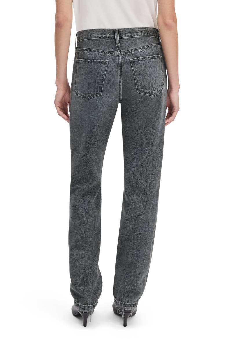 The Mikaela Low Rise Long Slim Straight Leg Jeans, Alternate, color, TOLEDO