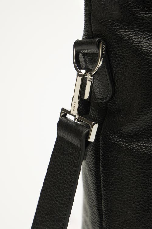 Want Les Essentiels De La Vie Want Les Essentiels O'hare Pebble-grained Leather Tote In Black