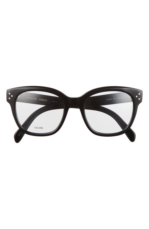 CELINE 51mm Round Reading Glasses in Black  product