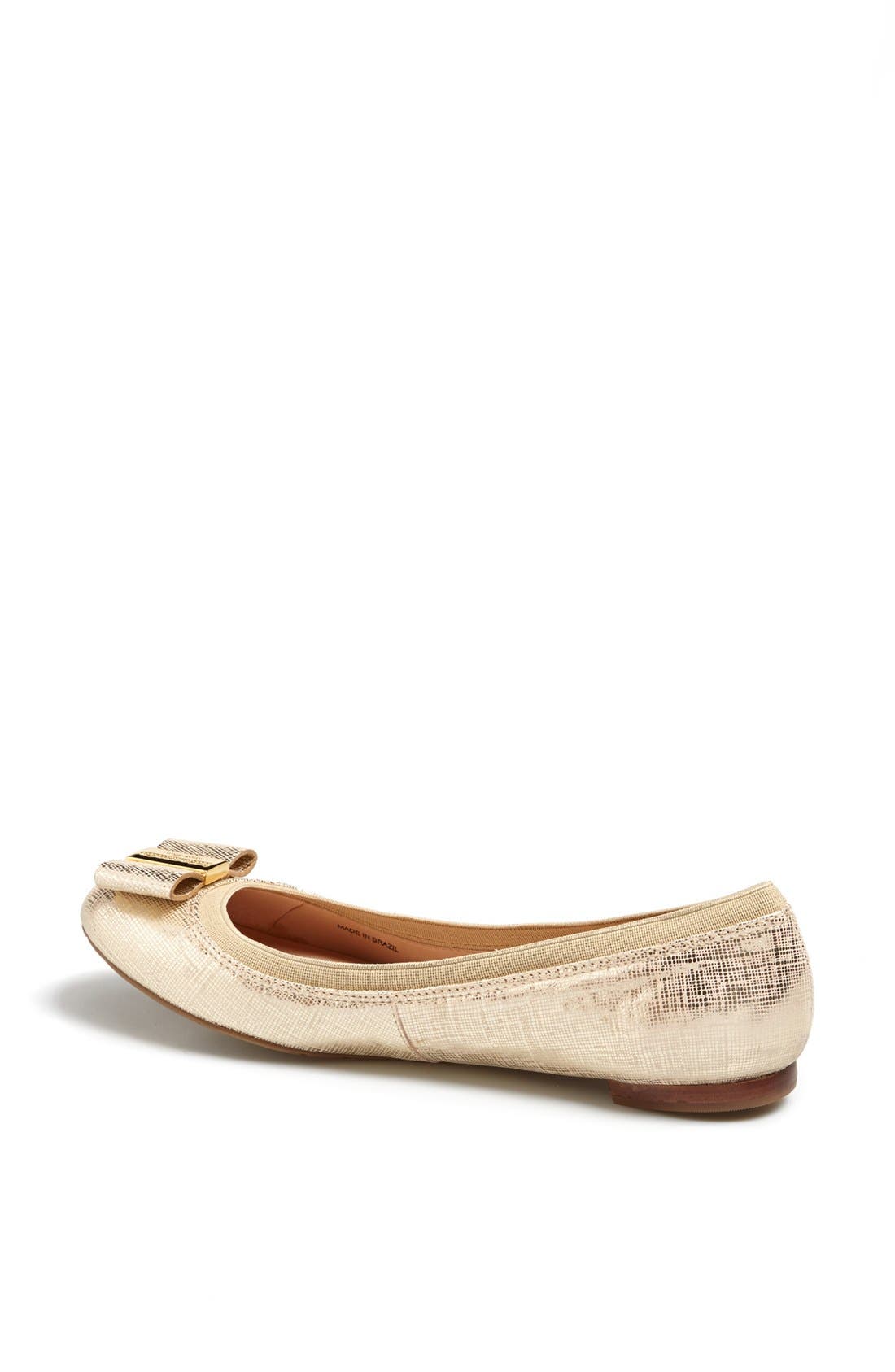 'tock' flat, Alternate, color, PLATINO SAFFIANO