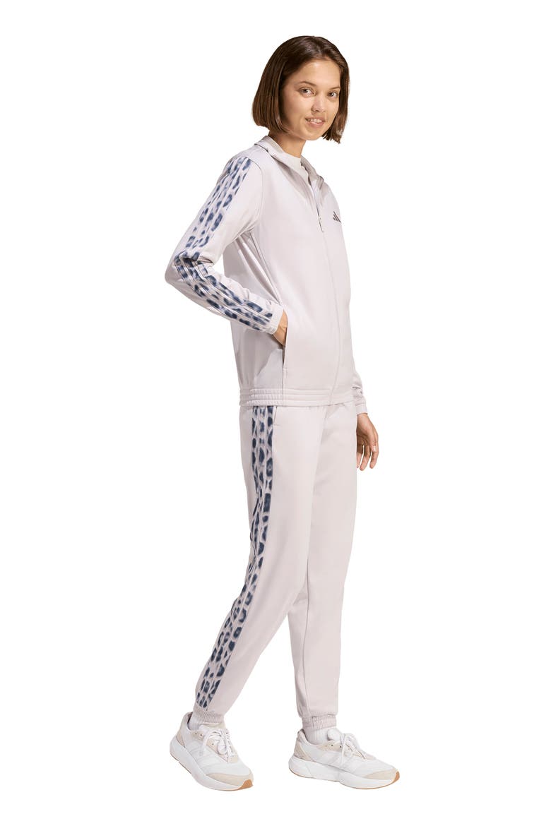 3-Stripes Tricot Pants, Alternate, color, ICE PURPLE/ MULTICOLOR/