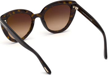 スタイリッシュ★TOM FORD Izzi 53mm キャットアイサングラス TOM FORD Izzi 53mm Cat Eye Sunglasses | Nordstrom
