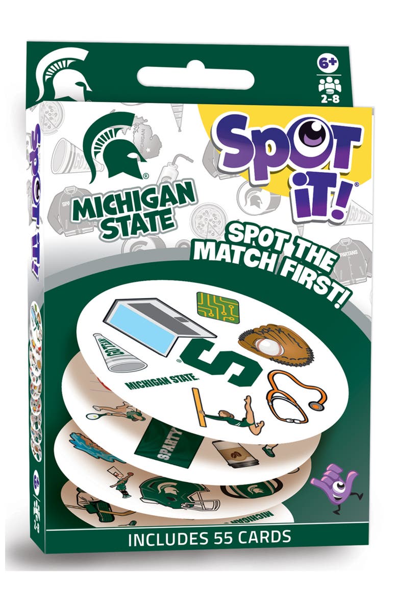 Michigan State Spot It! Card Game, Main, color, Multicolor