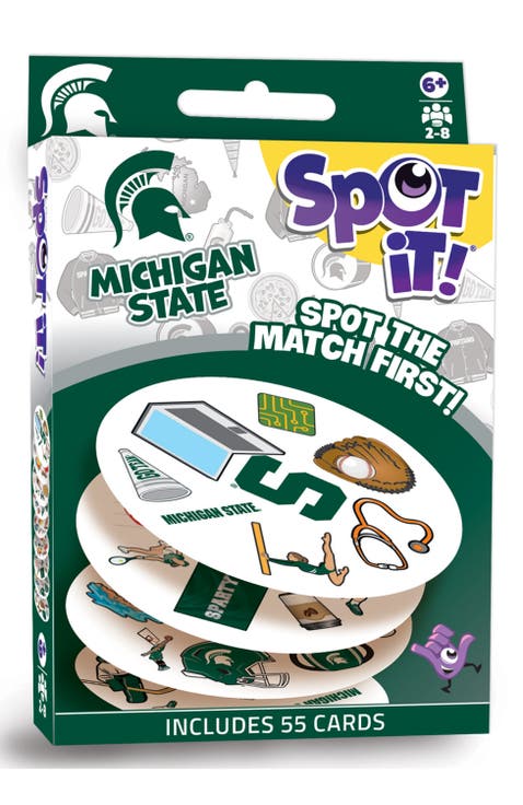Michigan State Spot It! Card Game